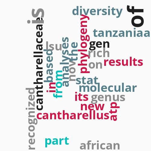 Afrocantharellus ...