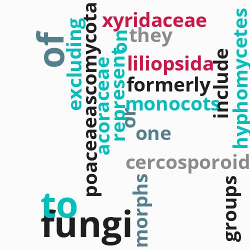 Cercosporoid ...
