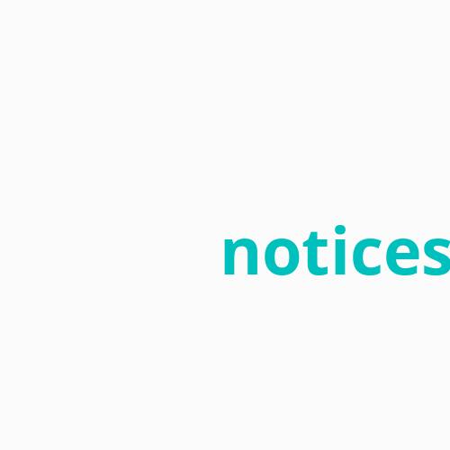 Notices